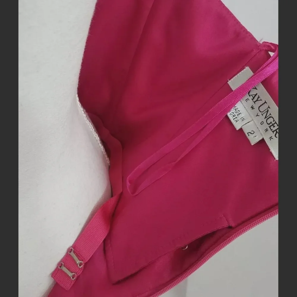 Kay Unger Tea Length Strapless Dress 2 - Picture 8 of 11